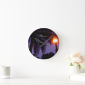 サウスビーチマイアミ ラウンド壁時計 (ホーム)