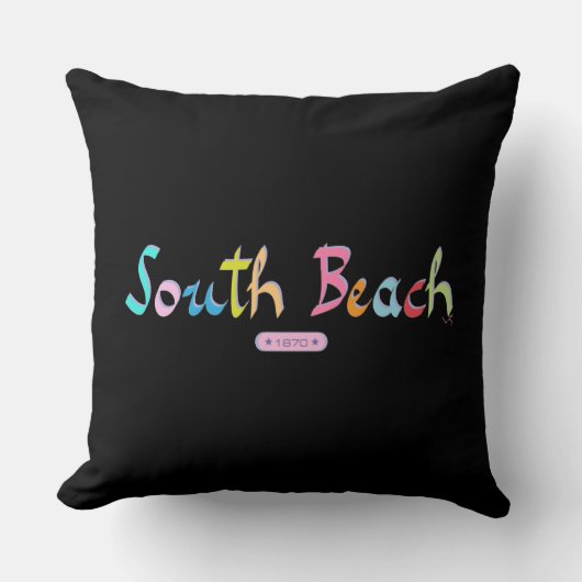サウスビーチマイアミFL クッション (正面)