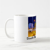 サウスビーチムグネオンナイトライトオブサウスビーチ コーヒーマグカップ (左)