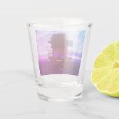 サウスビーチ、マイアミ救命救護スタンド(海救援) ショットグラス (裏面)