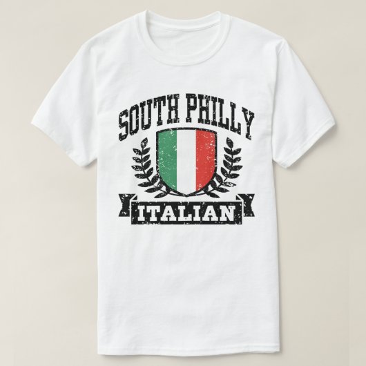 サウスフィリーイタリアン Tシャツ (デザイン正面)