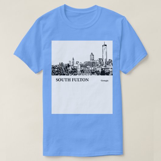 サウスフルトンジョージアTシャツ3 Tシャツ (デザイン正面)