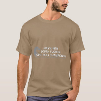 サウスフロリダ フリスビードッグ チャンピオンシップ Tシャツ