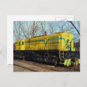 サウスブランチバレー鉄道アルコMRS-1 No. 28 Rom ポストカード (正面/裏面)