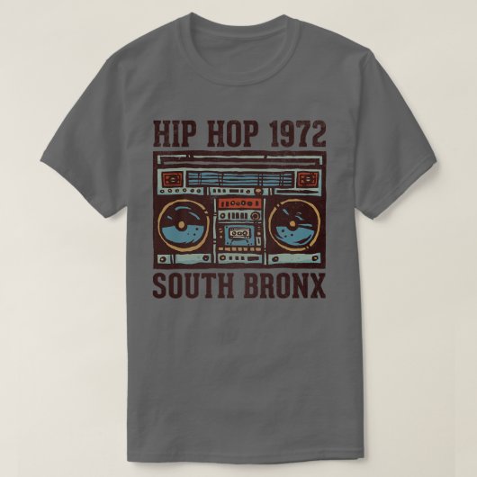 サウスブロンクス1972 Tシャツ (デザイン正面)