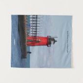 サウスヘイブンサウスピアヘッドライトタペストリー タペストリー (正面(横))