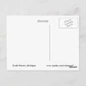 サウスヘイブン桟橋のポストカード ポストカード (裏面)