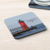 サウスヘブンサウスピアヘッドライトプラスチックのコースター コースター (左側)