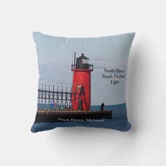 サウスヘブンサウスピアヘッド軽い四角い枕 クッション (裏面)