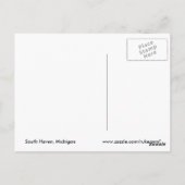 サウスヘブンサンセットポストカード ポストカード (裏面)