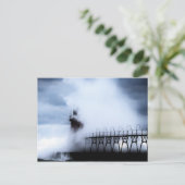 サウスヘブンミシガンライトハウス ポストカード (スタンド正面)