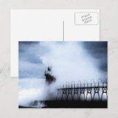 サウスヘブンミシガンライトハウス ポストカード (正面/裏面)