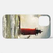 サウスヘブンミシガンライトハウス Case-Mate iPhoneケース (裏面 (横))