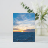 サウスヘブンライトハウスイ凍っていクミシガン ポストカード (スタンド正面)