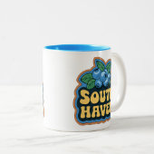サウスヘブン70sレトロミシガンヴィンテージマグカップ ツートーンマグカップ (正面右)
