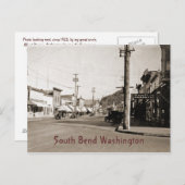 サウスベンドワシントン1925年頃 ポストカード (正面/裏面)