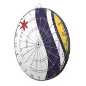 サウスベンド国旗（インディアナ） ダーツボード (正面右)