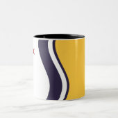 サウスベンド国旗（インディアナ） ツートーンマグカップ (中央)