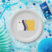 サウスベンド国旗（インディアナ） ペーパープレート (パーティー)