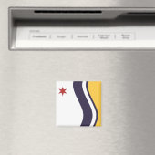 サウスベンド国旗（インディアナ） マグネット (インサイチュ (食洗機))