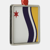 サウスベンド国旗(インディアナ) メタルオーナメント (右)