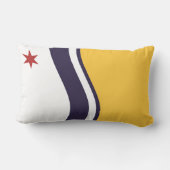 サウスベンド国旗（インディアナ） ランバークッション (裏面)