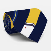 サウスベンド（インディアナ）市旗ネックタイ ネクタイ (ロール)