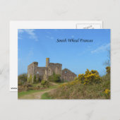 サウスホエールフランシズマインコーンウォールイングランド ポストカード (正面/裏面)