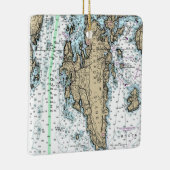 サウスポートアイランドのメイン図 セラミックオーナメント (右)