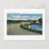 サウスポートブリッジの表示 ポストカード (正面)