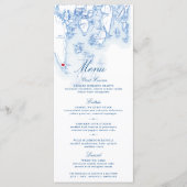 サウスポートブーズベイハーバーマップエレガントネイビースクリプト メニュー (正面)