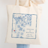 サウスポートブーズベイハーバーメイン結婚ズウェルカム トートバッグ