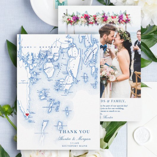 サウスポートブーズベイメ結婚インズフラット サンキューカード