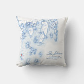 サウスポー結婚トブーズベイ初めてのクリスマス クッション (正面)