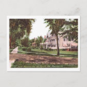 サウスマウンテンアベニュー，モンクレア，ニュージャージーヴィンテージ ポストカード (正面)