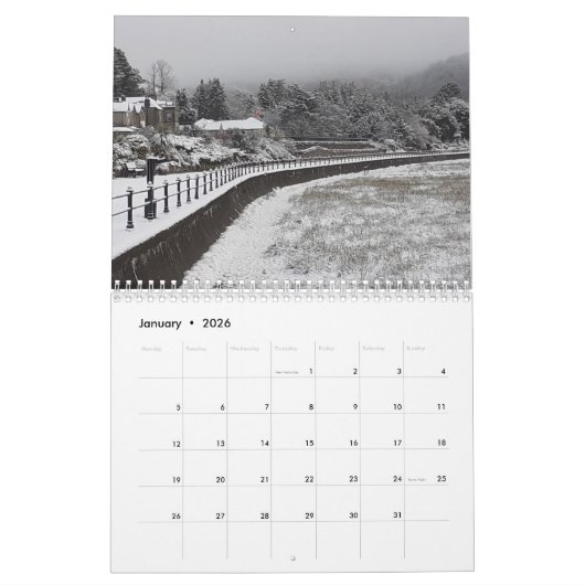 サウスレイクス&ファーネスのカレンダー2024 カレンダー (1月 2026)