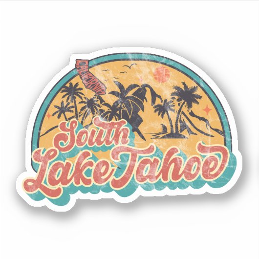 サウスレイクタホ カリフォルニア州 シール (正面)