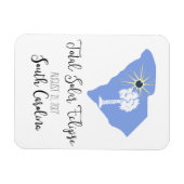 サウス太陽のカロライナ磁石計 マグネット (横)