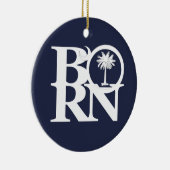 サウス生まれカロライナ セラミックオーナメント (右)