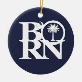 サウス生まれカロライナ セラミックオーナメント