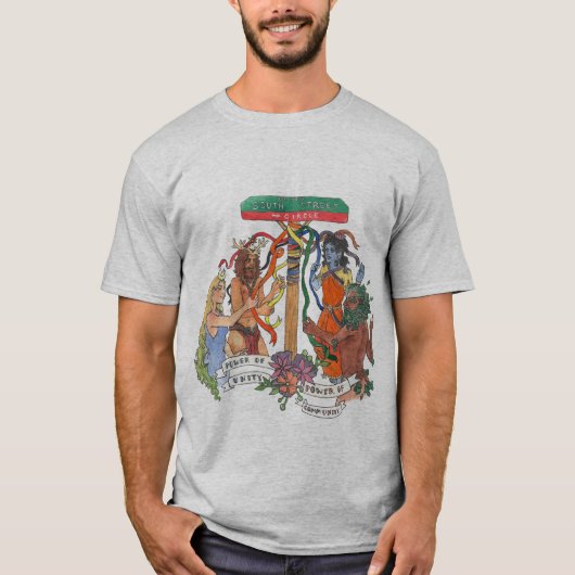 サウス通りサークルTシャツ Tシャツ (正面)