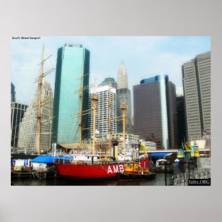 サウス通りシーポート, NYC ポスター