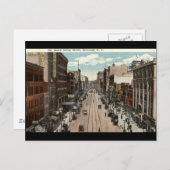 サウス・サリナセントシラキュースNYヴィンテージ1917 ポストカード (正面/裏面)