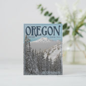 サウス・シスター・from Versity Butte ポストカード (スタンド正面)