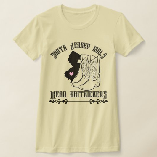 サウス・ジャージー・ガールズ Tシャツ (レイダウン)