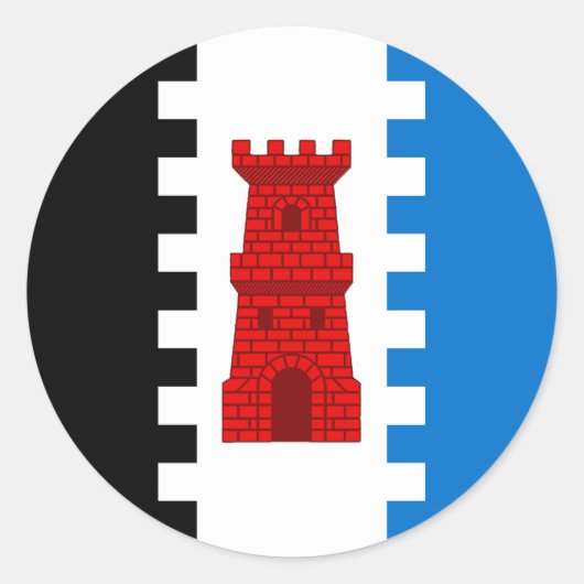 サウス・ダウンズのバーロニーポピュレースバッジ ラウンドシール (正面)