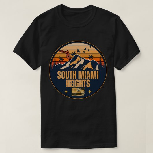 サウス・マイアミ・ハイツ, フロリダ州 Tシャツ (デザイン正面)