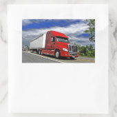 サウダーのカスカディアのステッカー 長方形シール (バッグ)