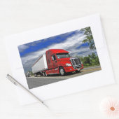 サウダーのカスカディアのステッカー 長方形シール (封筒)