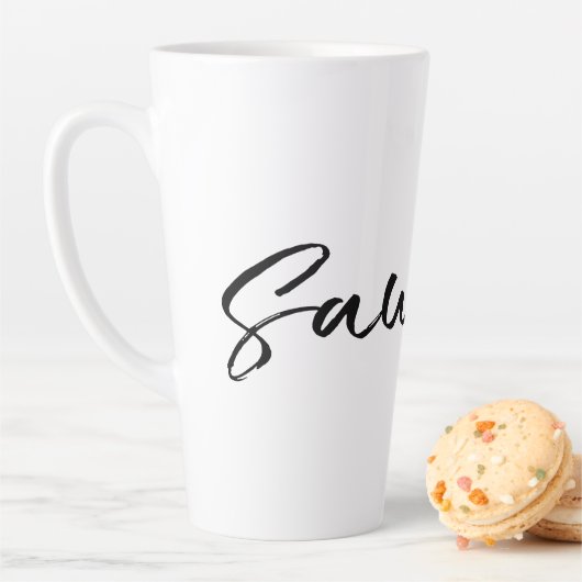 サウダードブラック カフェラテマグ (インサイチュ)